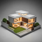 Renderizações 3D do Projeto