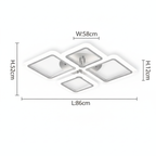 6 Cabeças - Dimensões