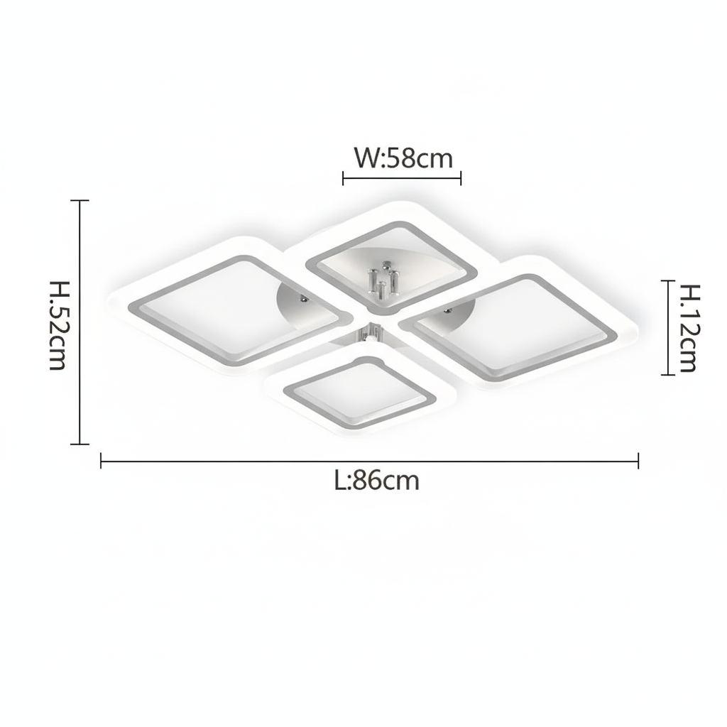6 Cabeças - Dimensões