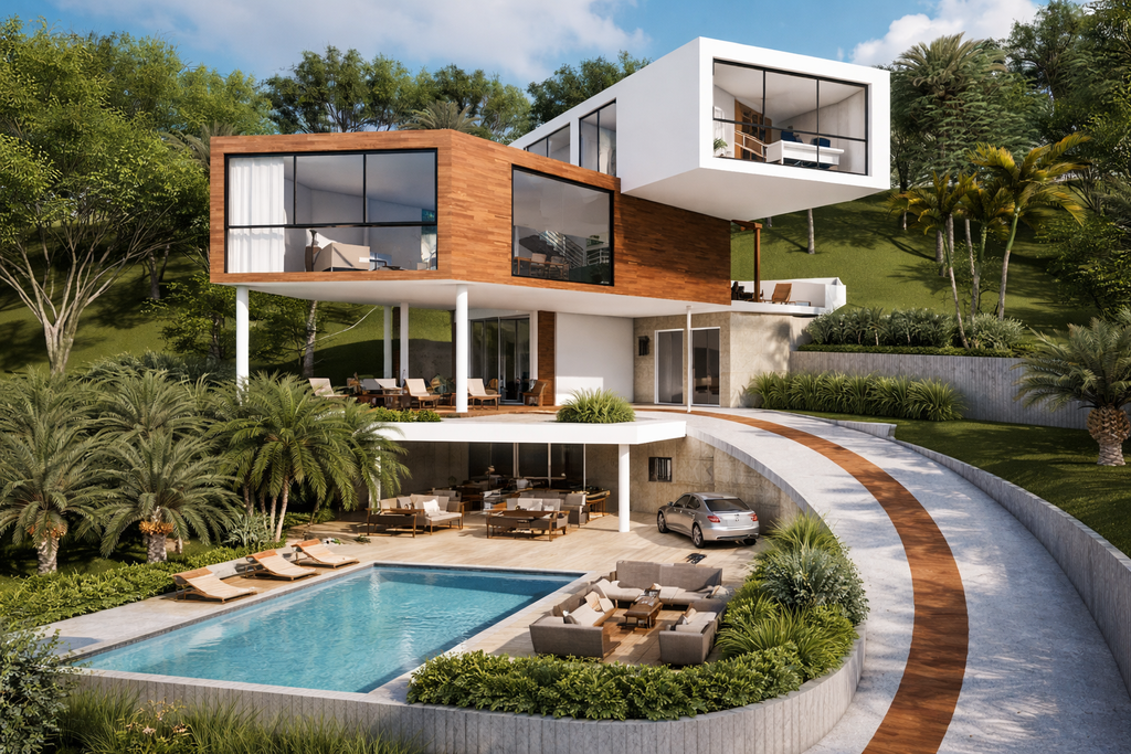 Renderizações 3D do Projeto