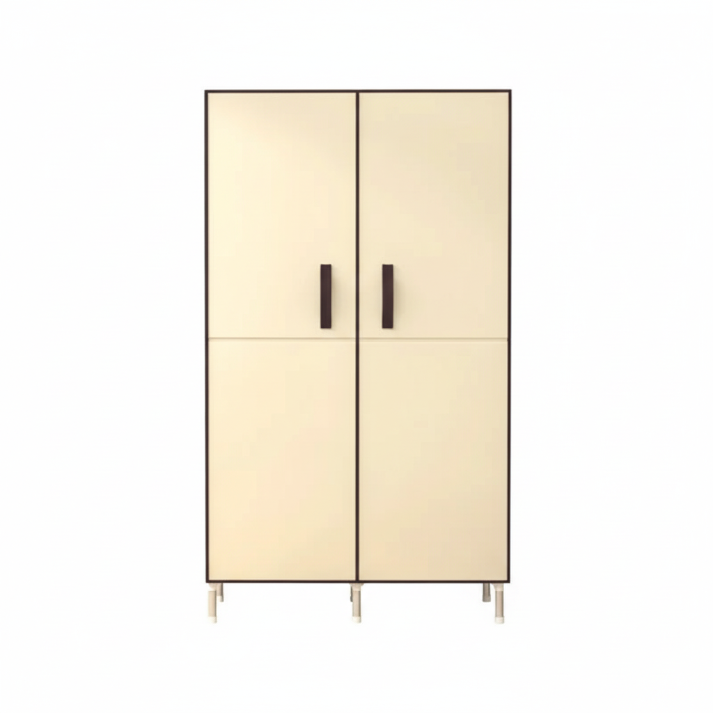 Armário Beige - Fundo Branco