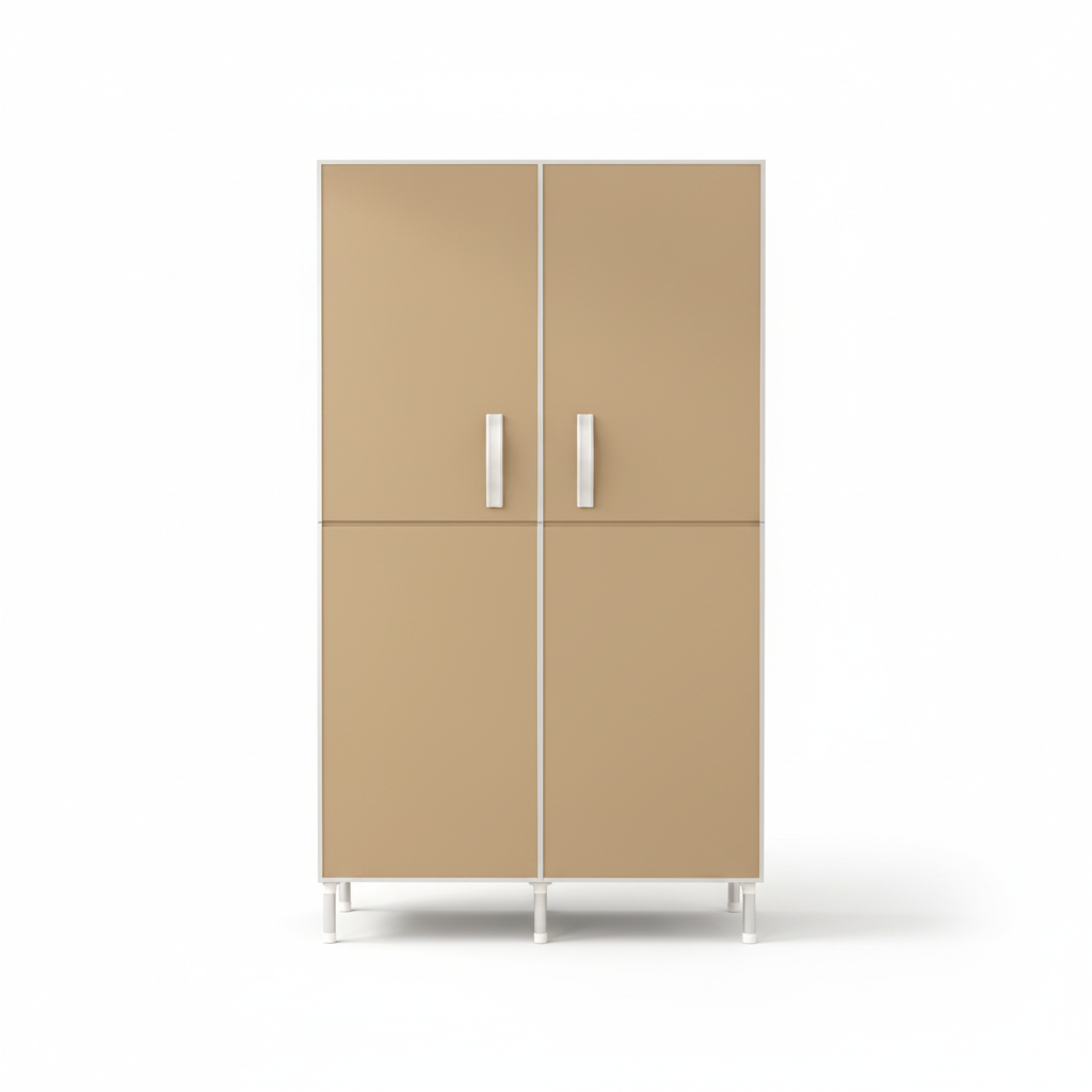 Armário Light Coffee - Fundo Branco