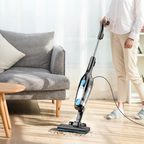 Aspirador na sala de estar