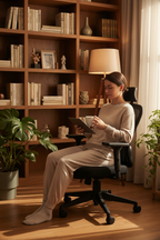 Cantinho de Leitura - Café e Tablet