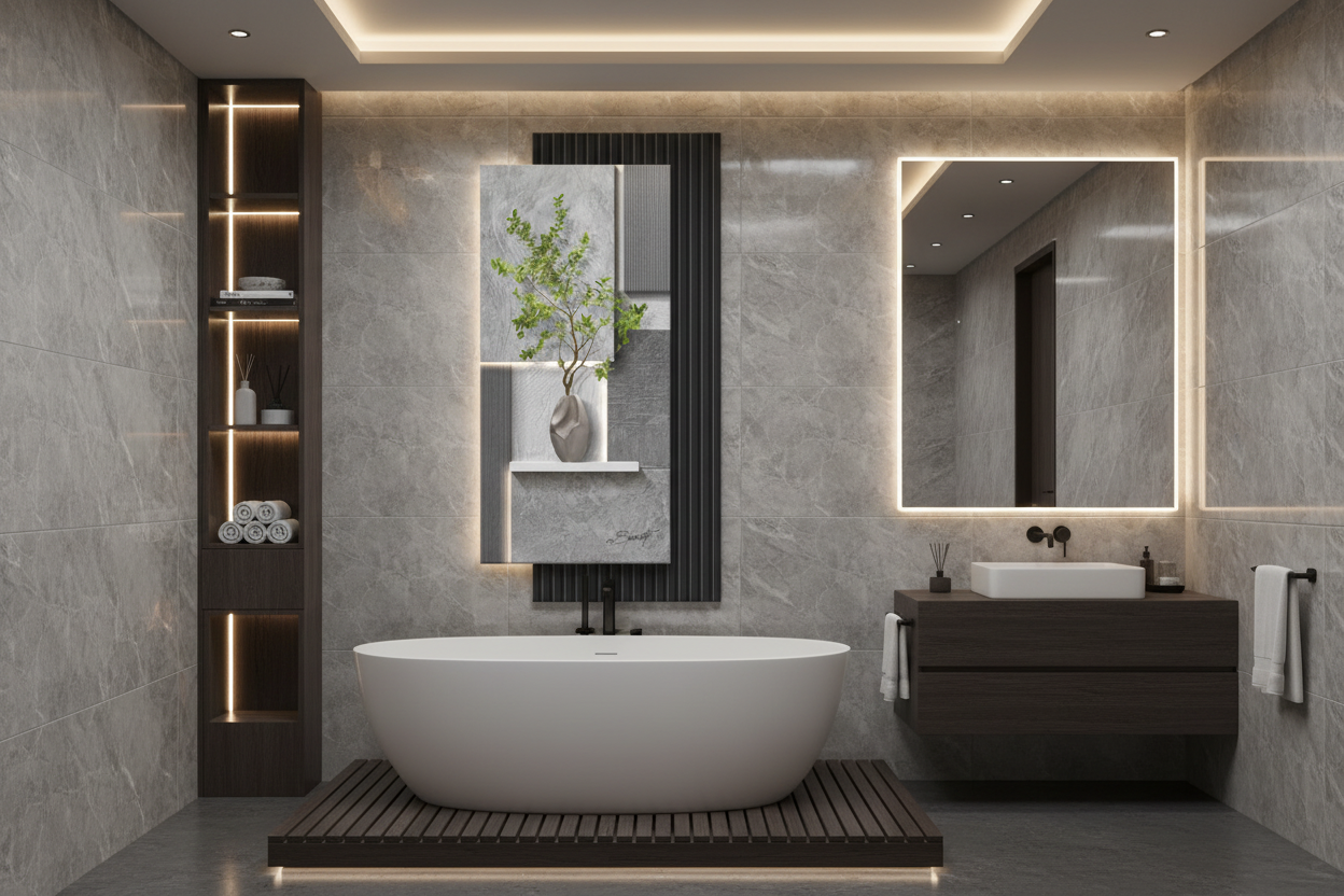 Casa de Banho - Versão Cinza