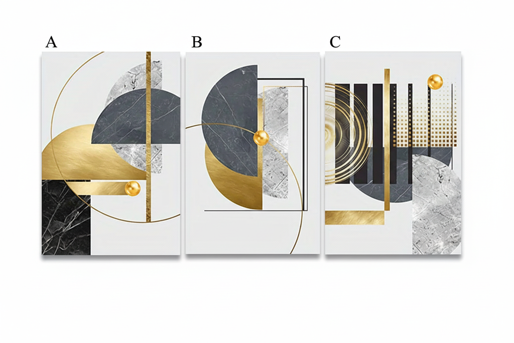 Conjunto A-B-C - Fundo Branco