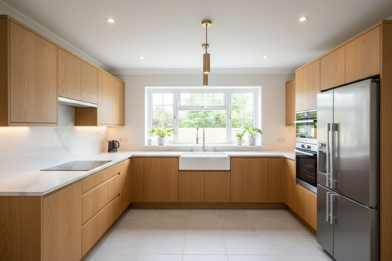 Cozinha depois da remodelação