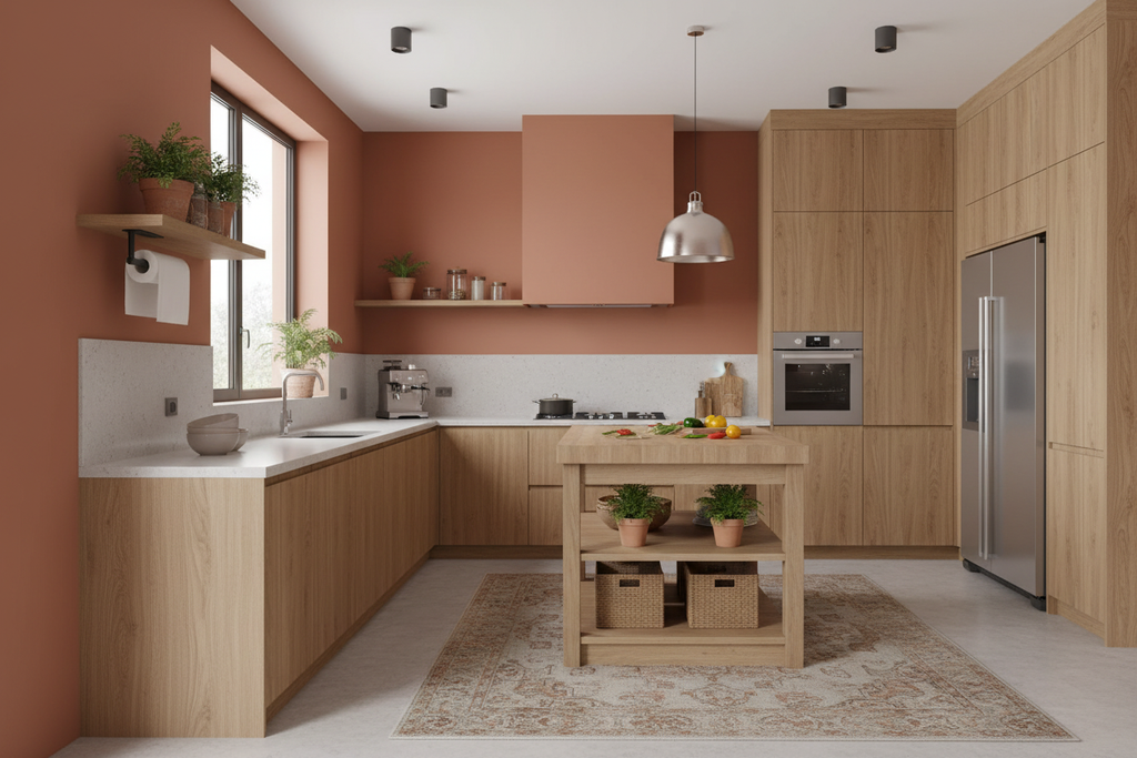 Cozinha - Parede Terracota