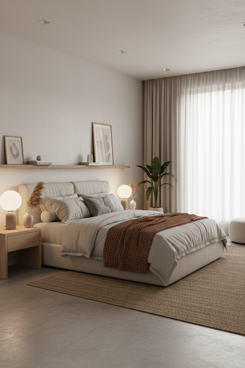 Cozy Modern Bedroom