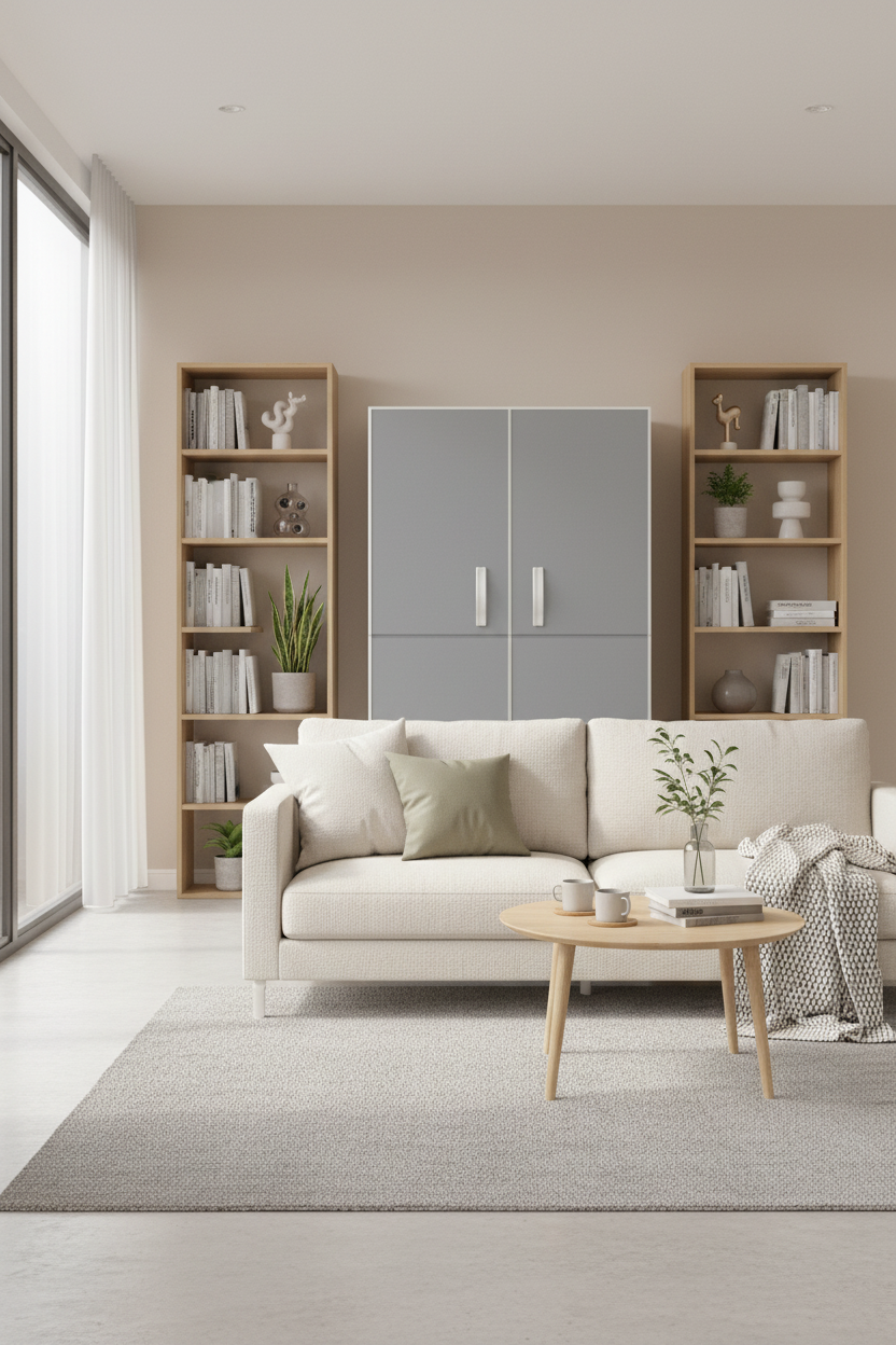 Grey - Sala Escandinava Bege