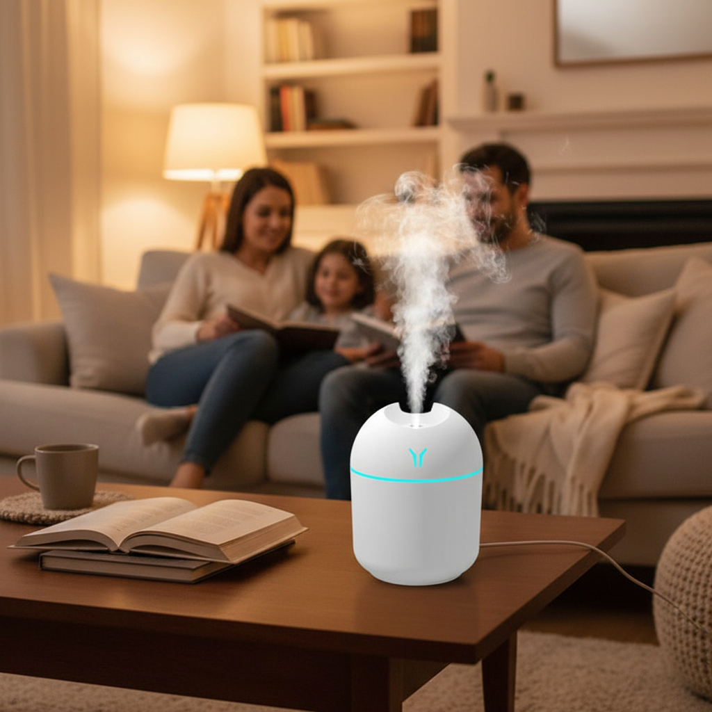 Humidificador na sala