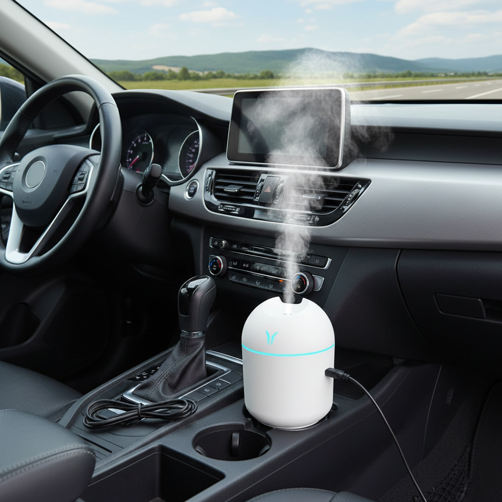 Humidificador no carro