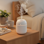 Humidificador no quarto