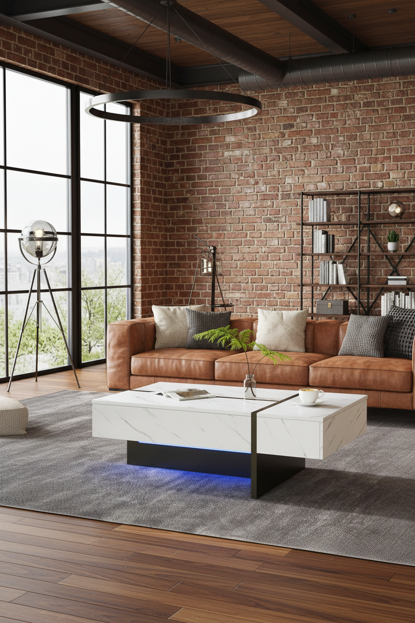 Loft Industrial - Tijolo Exposto