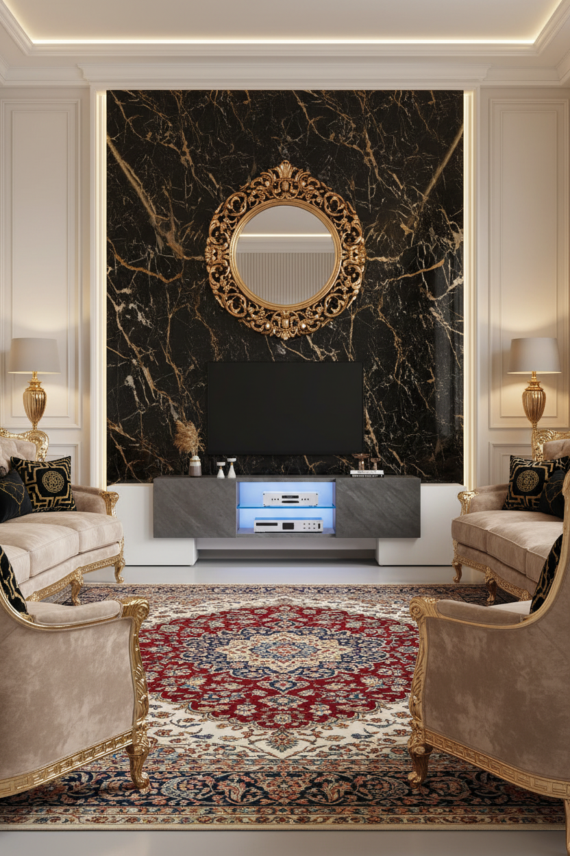 Mansão - Estilo Versace Barroco