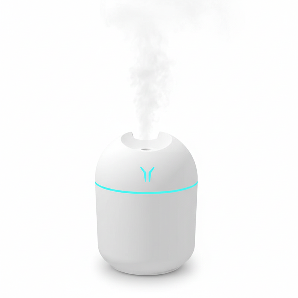 Mini humidificador - fundo branco profissional
