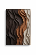 Quadro A - Bege/Preto