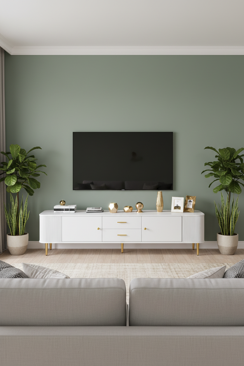 Sala Elegante - Verde Sálvia